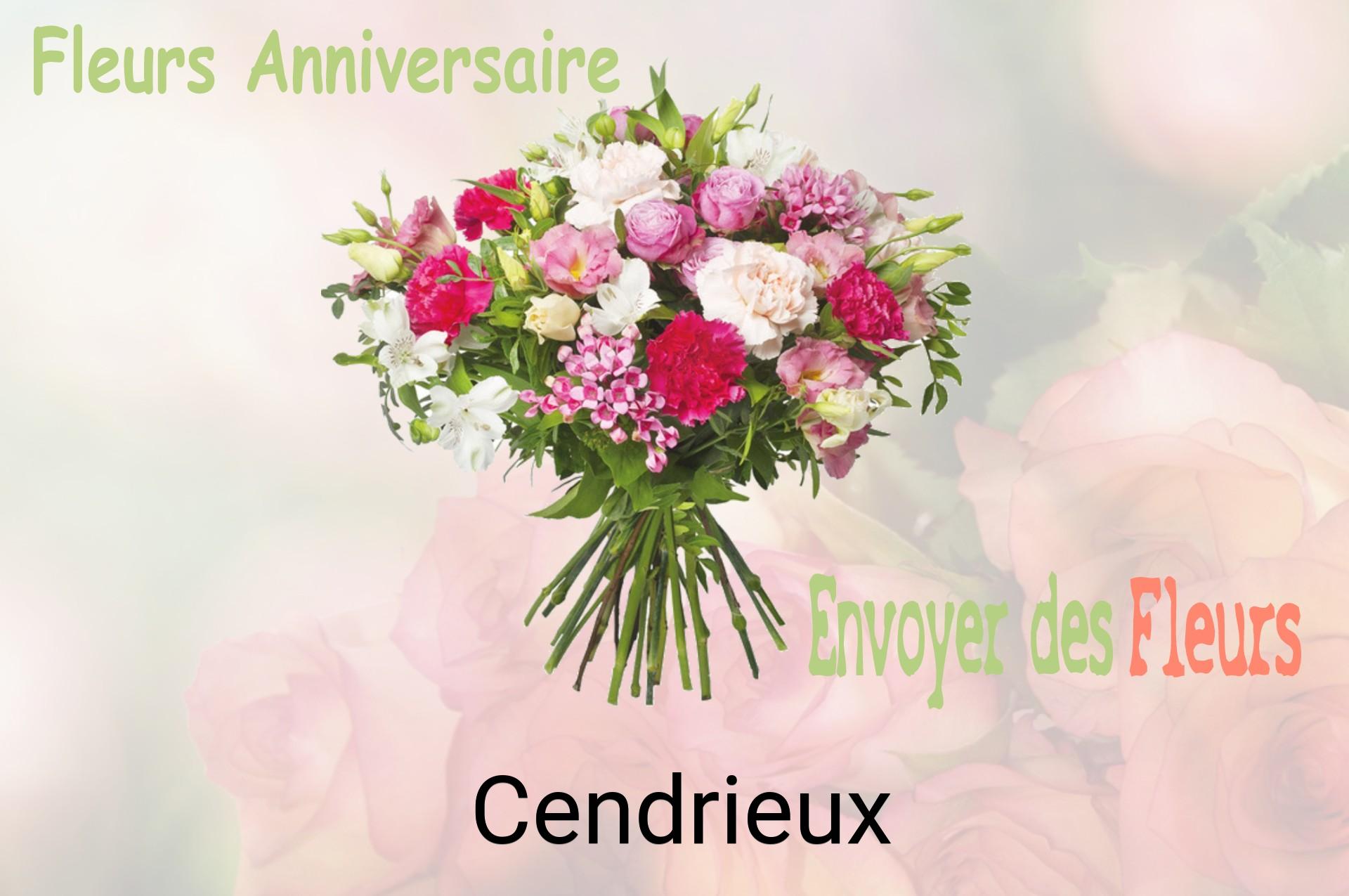Bouquet de fleurs d’anniversaire livré à Cendrieux