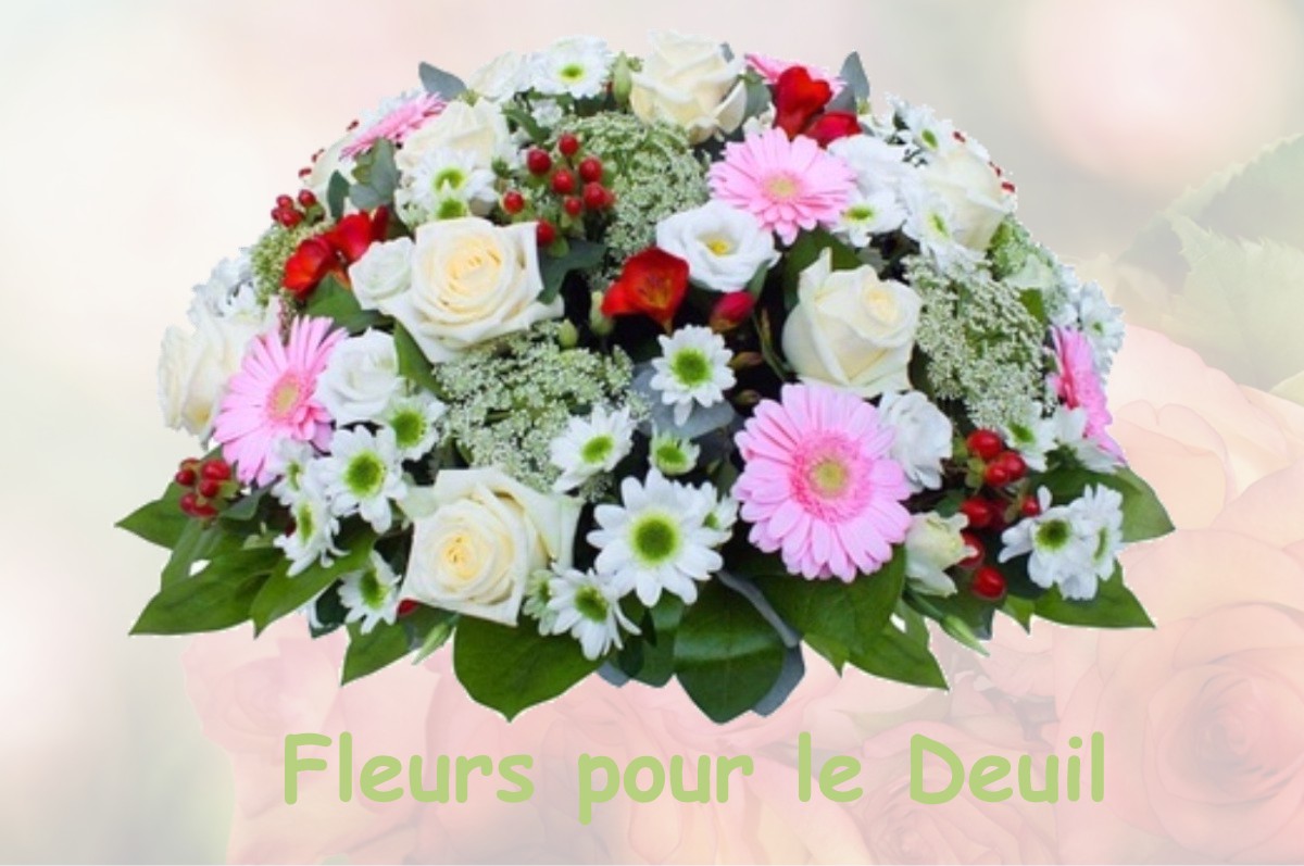 fleurs deuil CENDRIEUX